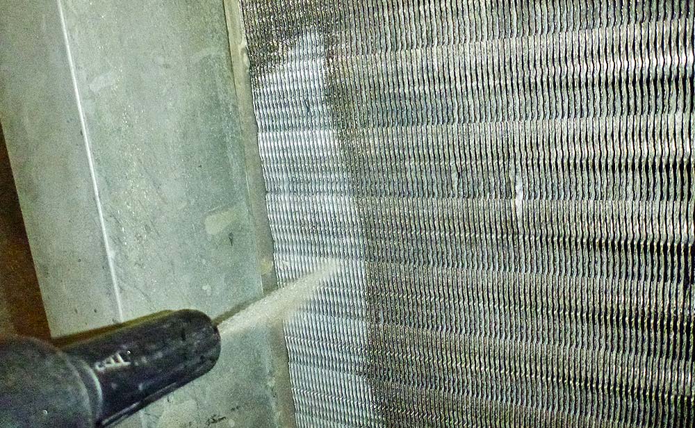 Air conditioning coil cleaning on the Gold Coast, Queensland