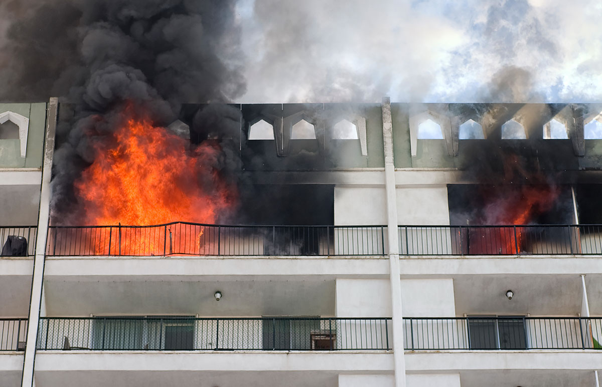 Fire Can Spread Throughout The Building